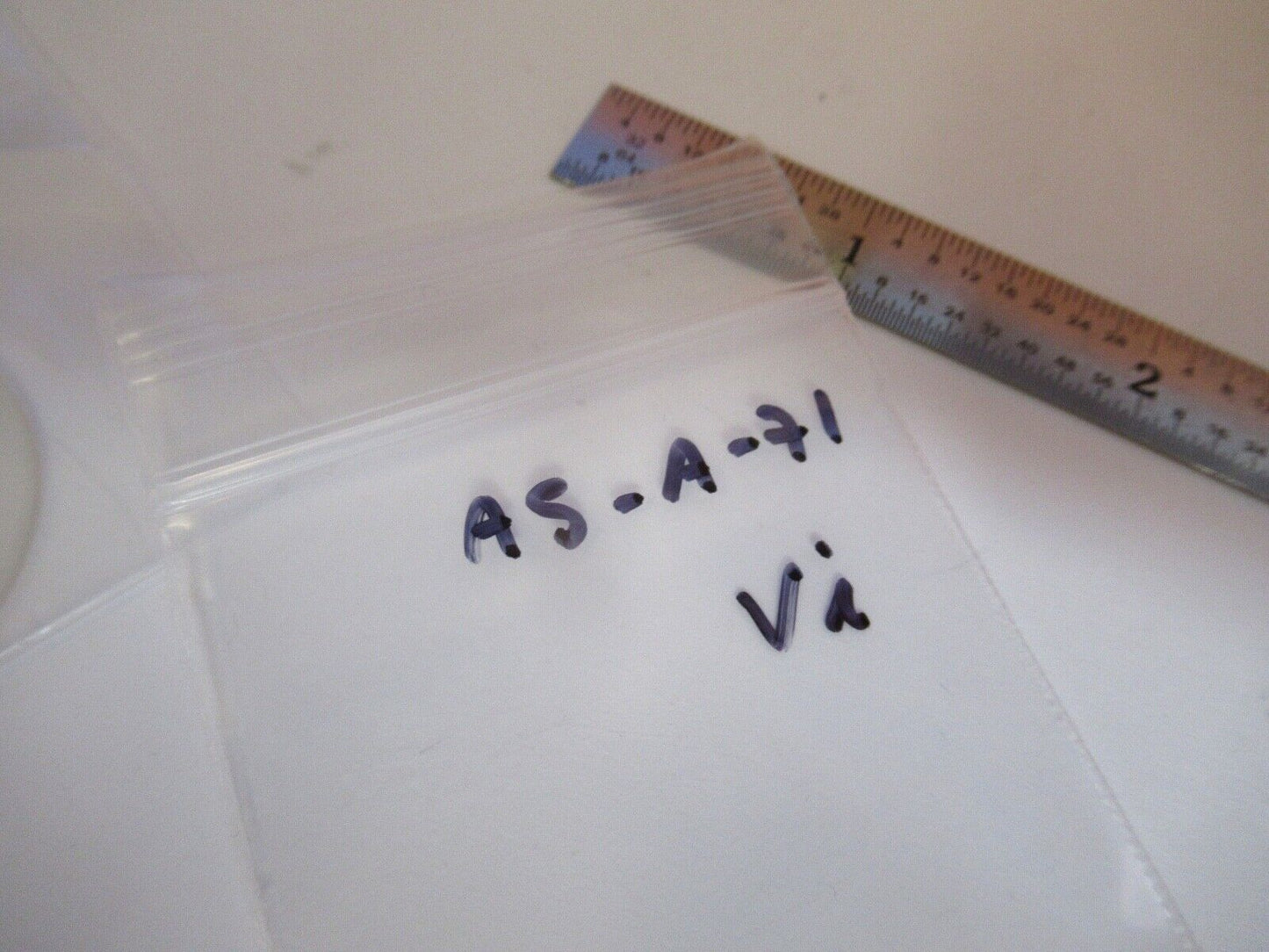 ZEISS GERMANY DIFFUSER FROSTED GLASS FILTER MICROSCOPE PART AS PICTURED &A5-A-71