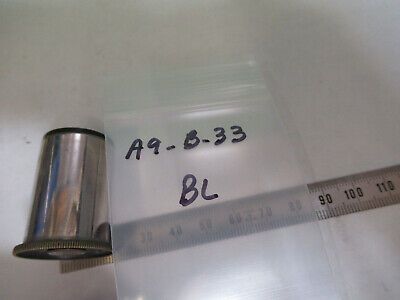 ANTIQUE BAUSCH LOMB OCULAR 10X EYEPIECE MICROSCOPE PART AS PICTURED A9-B-33