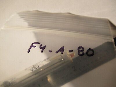 ANTIQUE QUARTZ RADIO CRYSTAL RUSSIAN GLASS HOLDER FREQUENCY CONTROL #F4-A-80