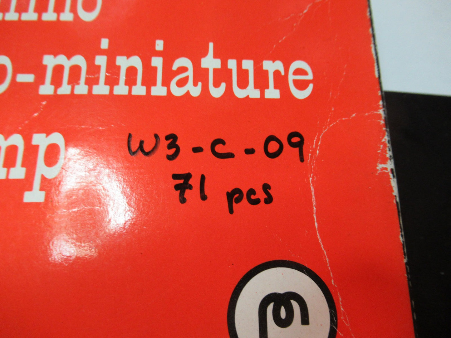 LAMP BULB OSHINO MINI LAMP LOT 71 PIECES R83MF 5V AS PICTURED W3-C-09