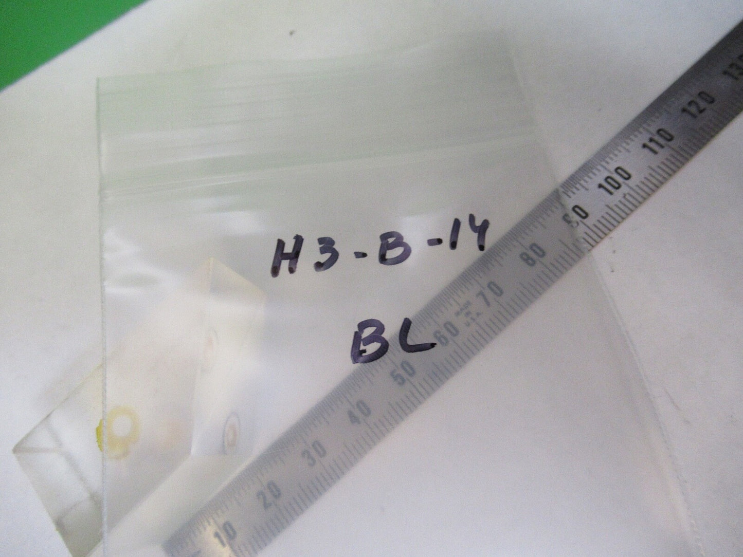 BAUSCH LOMB GLASS PRISM HEAD OPTICS MICROSCOPE PART as pictured H3-B-14