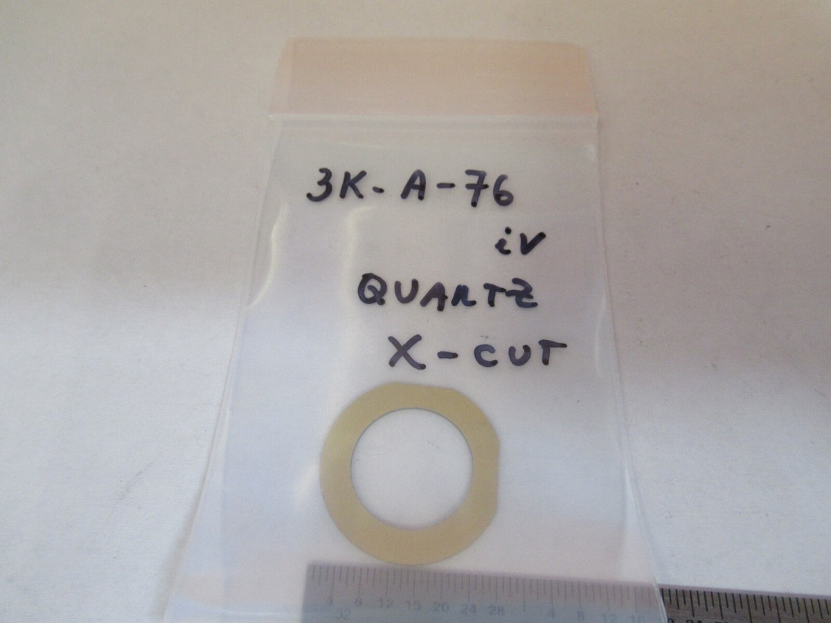 Quartz Plate Single Crystal Piezoelectric X-cut Piezo Part