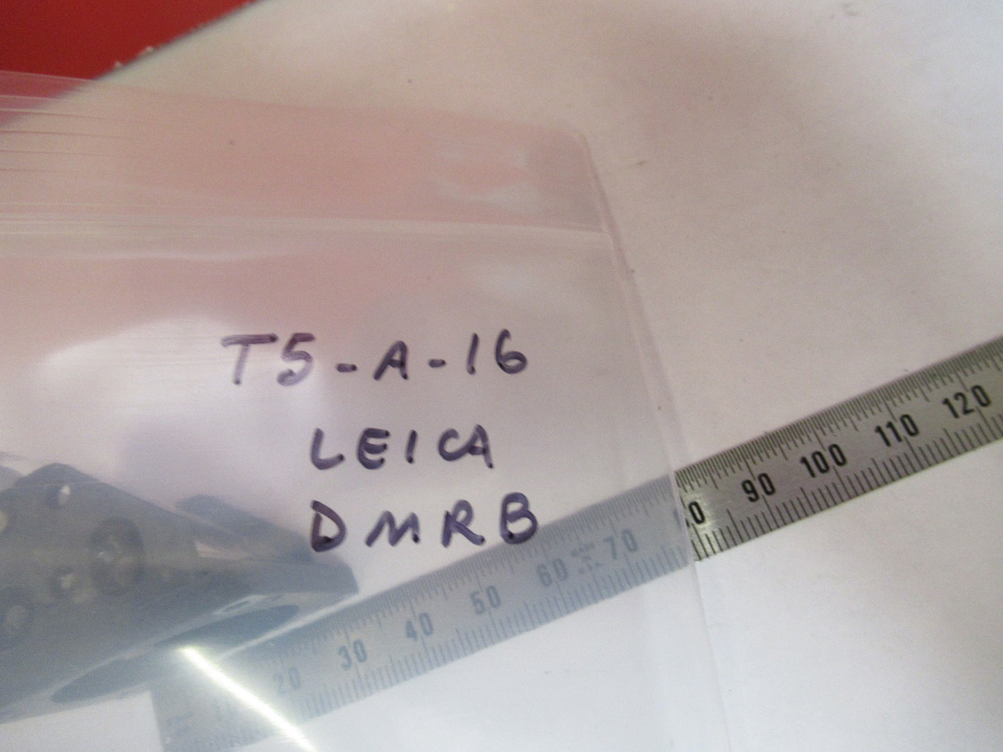 LEICA LEITZ GERMANY DMRB HEAD GLASS PRISM MICROSCOPE PART AS PICTURED T5-A-16