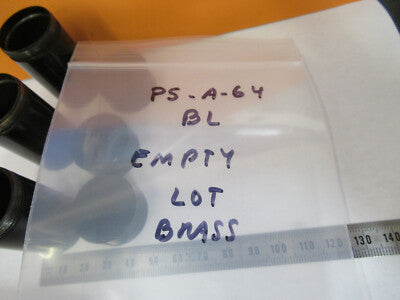 BAUSCH LOMB LOT EMPTY OBJECTIVE CANS MICROSCOPE PART AS PICTURED &P5-A-64