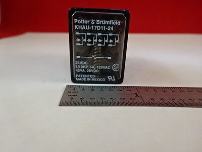 ELECTRIC RELAY POTTER BRUMFIELD KHAU-17D11-24 24V 5A SURPLUS AS IS B#L9-D-04