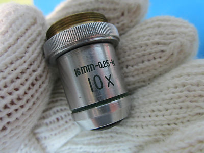 MICROSCOPE OPTICS INFRARED RESEARCH DEVICES 10x OBJECTIVE BIN#A8