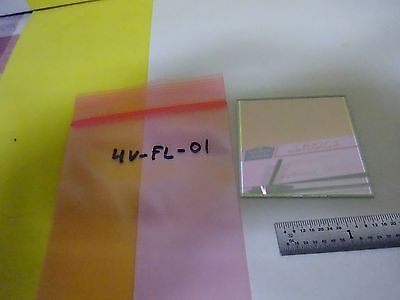 OPTICAL COATED FILTER LASER OPTICS #4V-FL-01