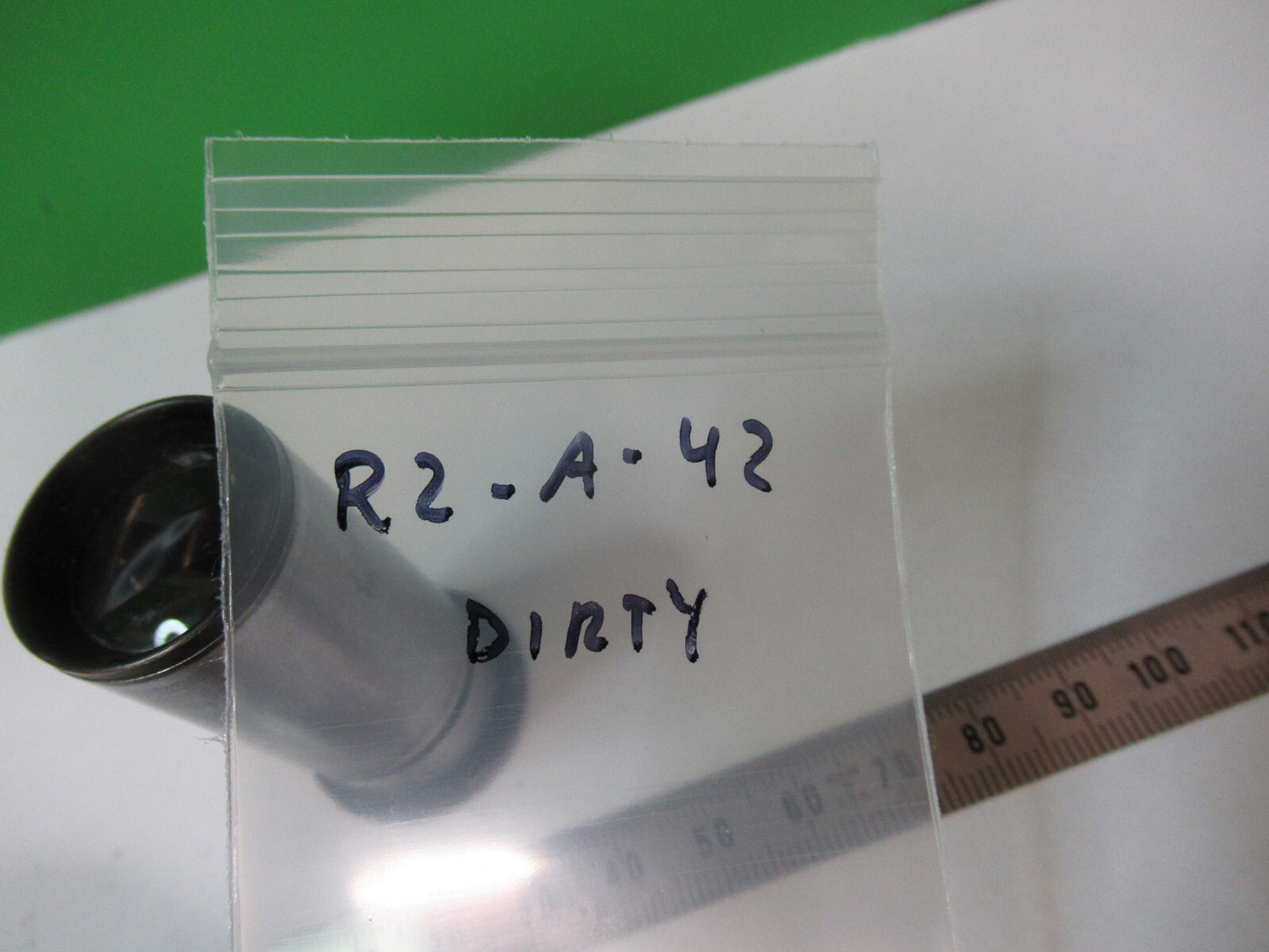 CARL ZEISS COMPENS 12 EYEPIECE LENS MICROSCOPE PART AS PICTURED R2-A-42