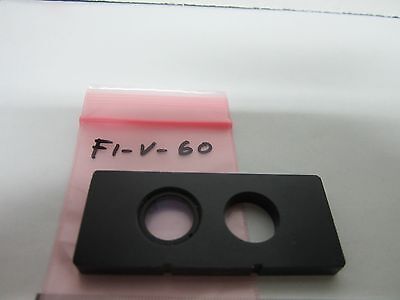 MICROSCOPE FILTER LEITZ 553392 OPTICS BIN#F1-V-60