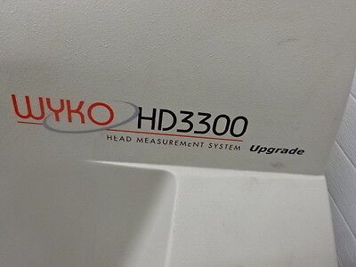 DEKTAK VEECO WYKO PROFILOMETER HD3300 PLASTIC COVER AS IS B#top