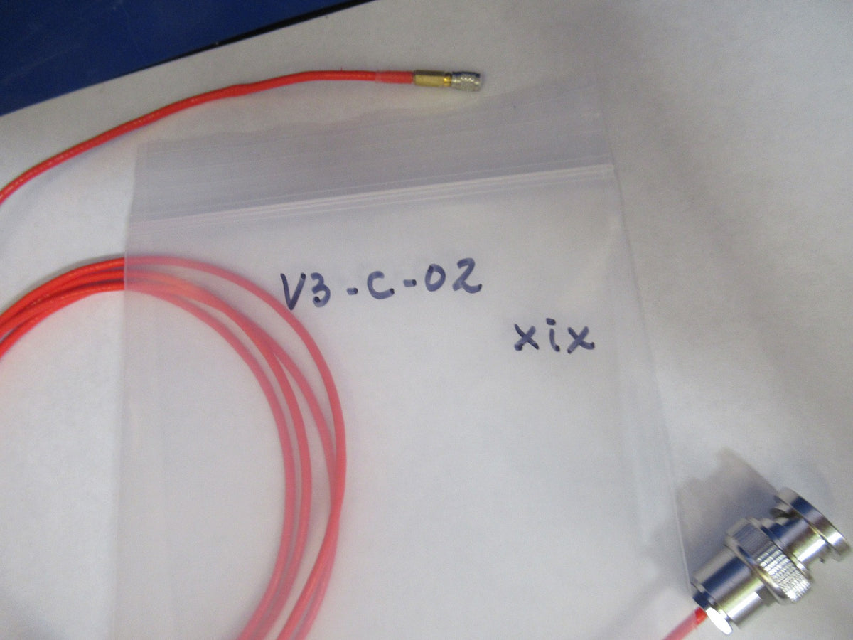 5 Feet Low Noise Cable 5-44 to BNC for Accelerometer Vibration Sensor