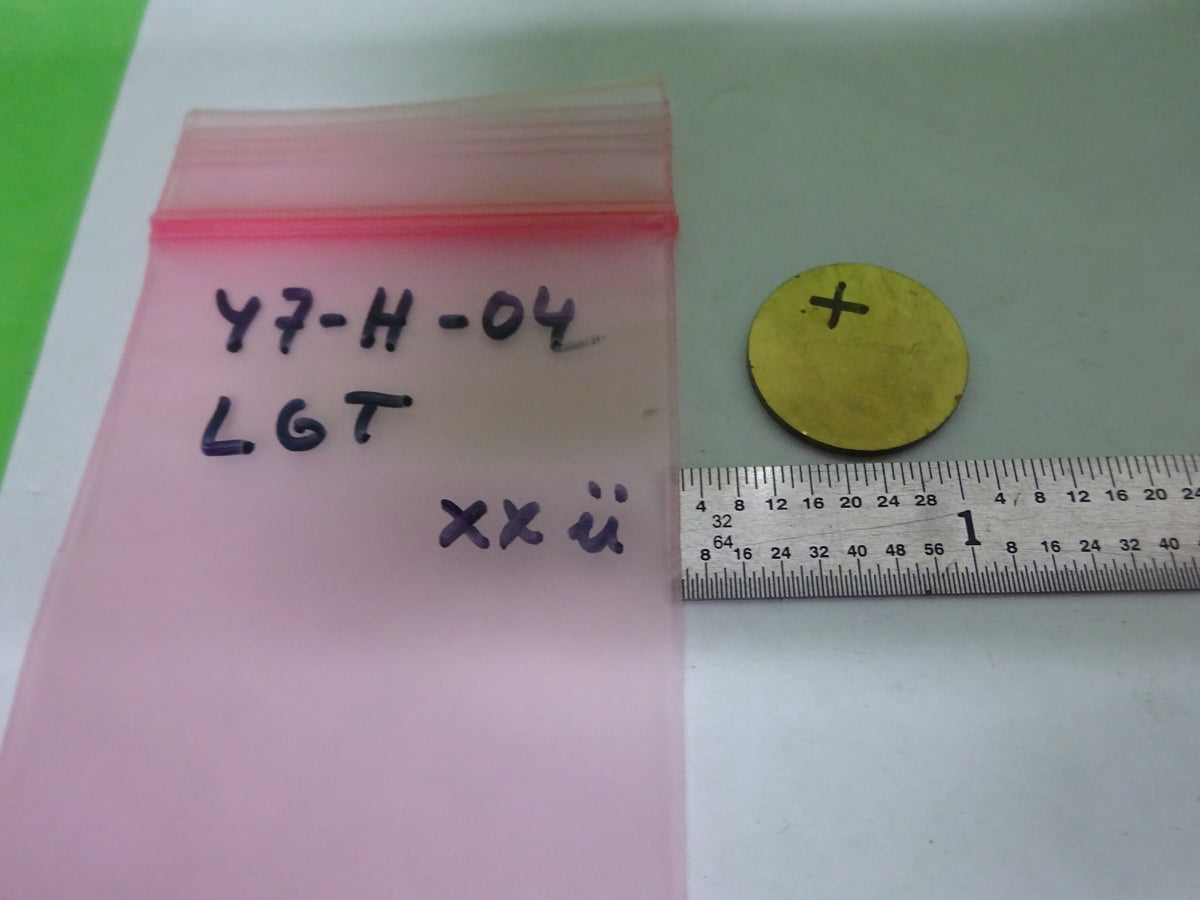 Langatate Lgt Single Crystal Blank Gold Plated Piezoelectric