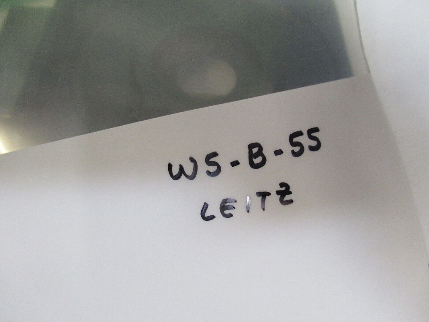 ERNST LEITZ WETZLAR STAGE TABLE METAL XY MICROSCOPE PART AS PICTURED #W5-B-55