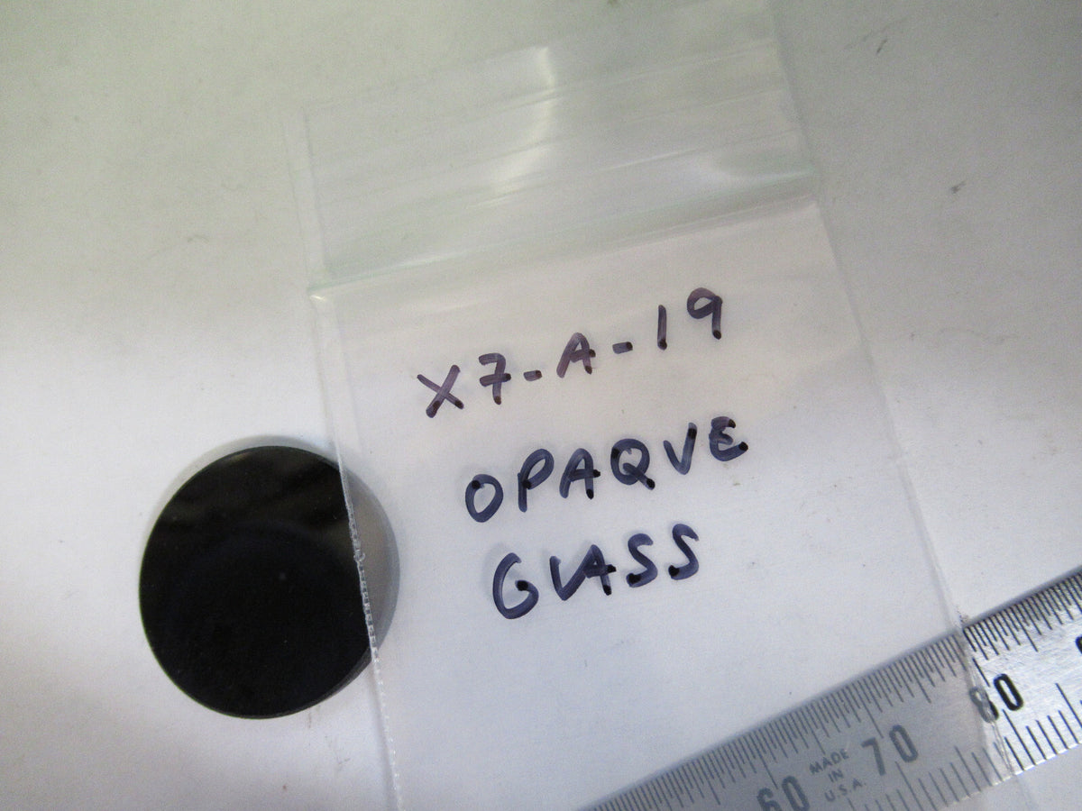 OPTICAL OPAQUE GLASS LASER OPTICS AS PICTURED X7-A-19