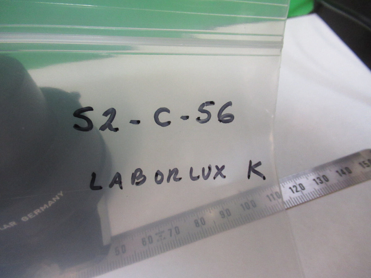 LEITZ WETZLAR GERMANY LABORLUX CONDENSER MICROSCOPE PART AS PICTURED &S2-C-56