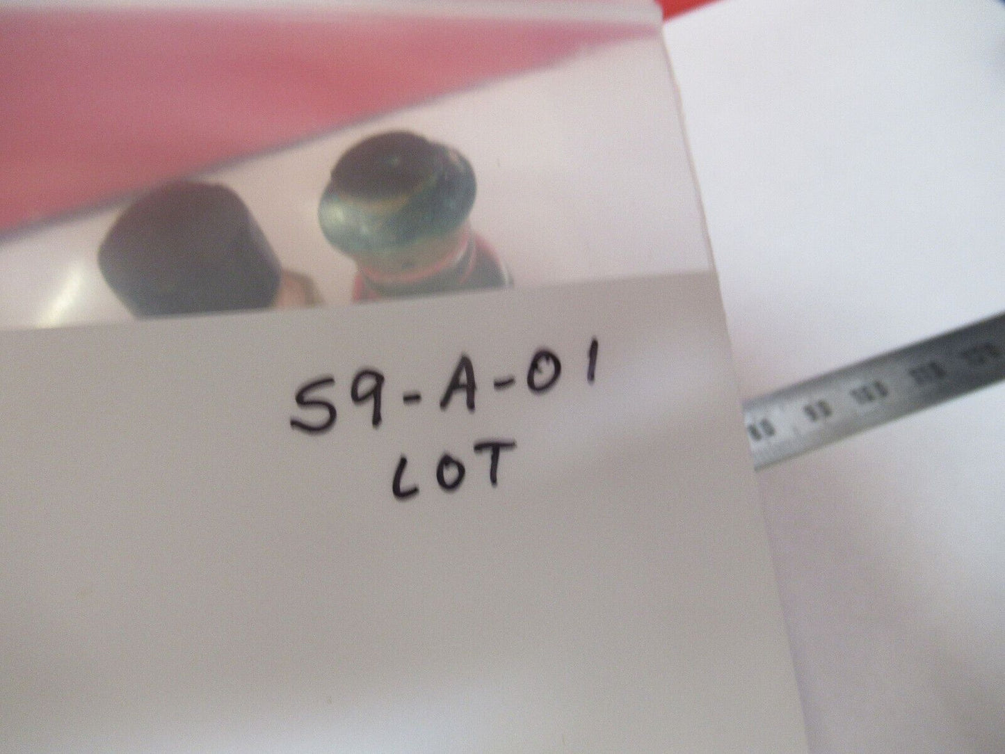 Menge an antiken Flaschen, Tauchöl-Mikroskop-Teil, wie abgebildet, S9-A-01