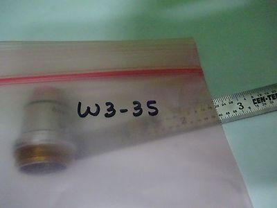 MICROSCOPE PART OBJECTIVE AO 10X ACHROMAT AMERICAN OPTICS AS IS BIN#W3-35