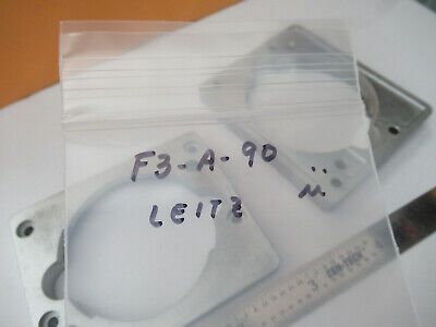 LEITZ GERMANY LAMP CLAMP PAIR MICROSCOPE PART AS PICTURED &F3-A-90