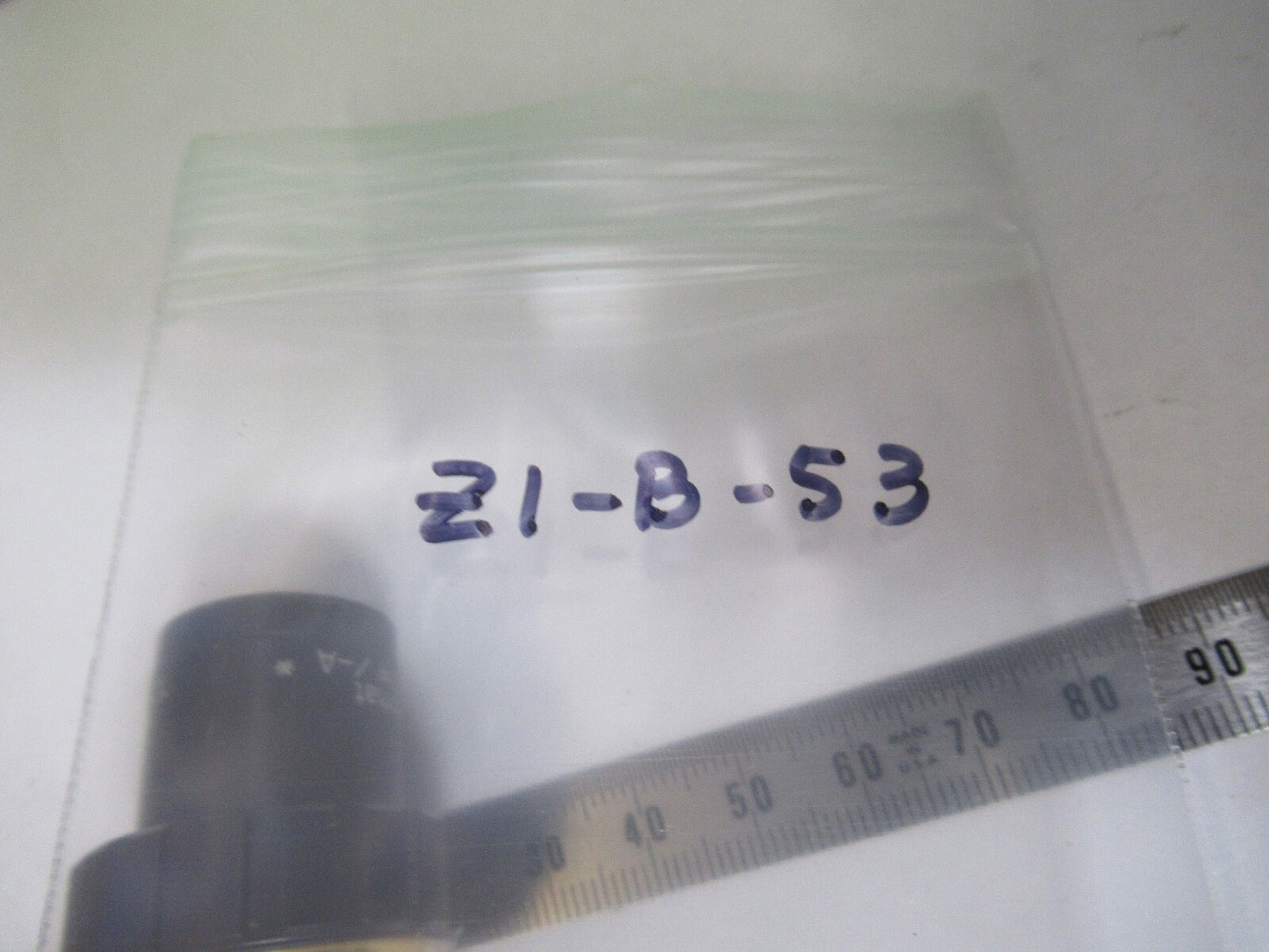 ZEISS JENA OBJECTIVE INFINITY 10X PLANACHROMAT GERMANY MICROSCOPE PART z1-b-53