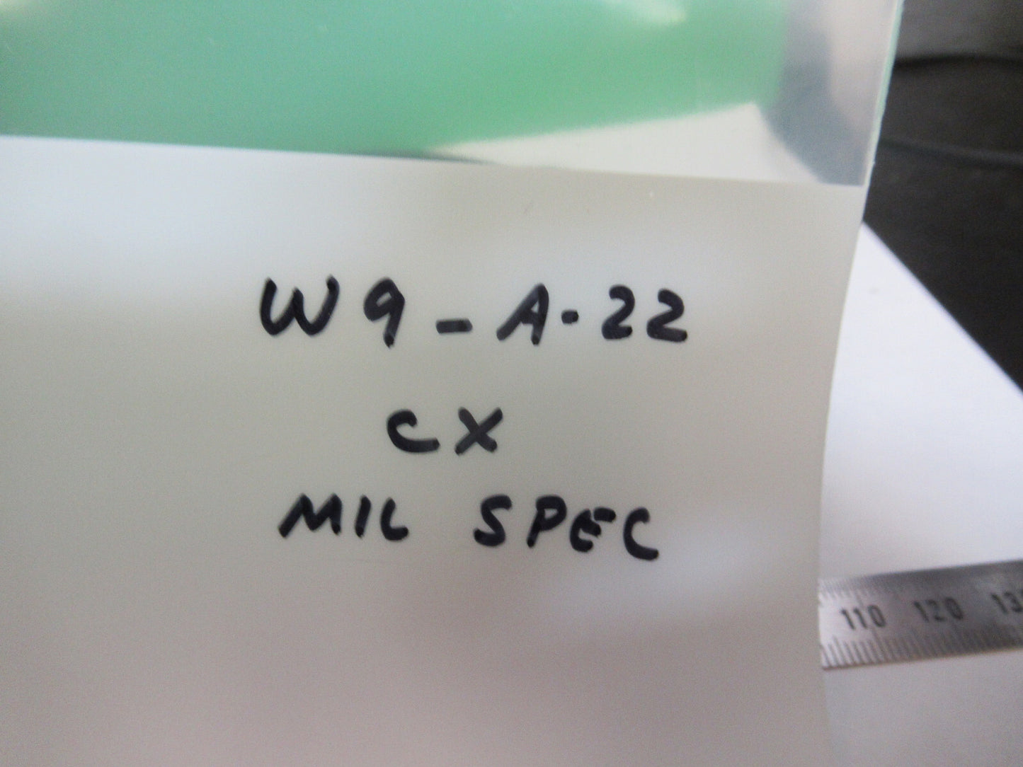 HUGE OPTICAL MIL SPEC LENS CONVEX 85mm 6" FL MOUNTED OPTICS AS PICTURED W9-A-22