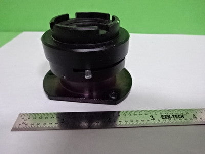 METALLOPLAN LEITZ MICROSCOPE PART LENS + DIAPHRAGM IRIS OPTICS AS IS #4T-B-15