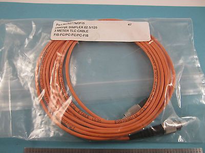 SIMPLEX  FIBER OPTIC OPTICS CABLE  PIGTAIL GLASS SEAL AS PICTURED NOS