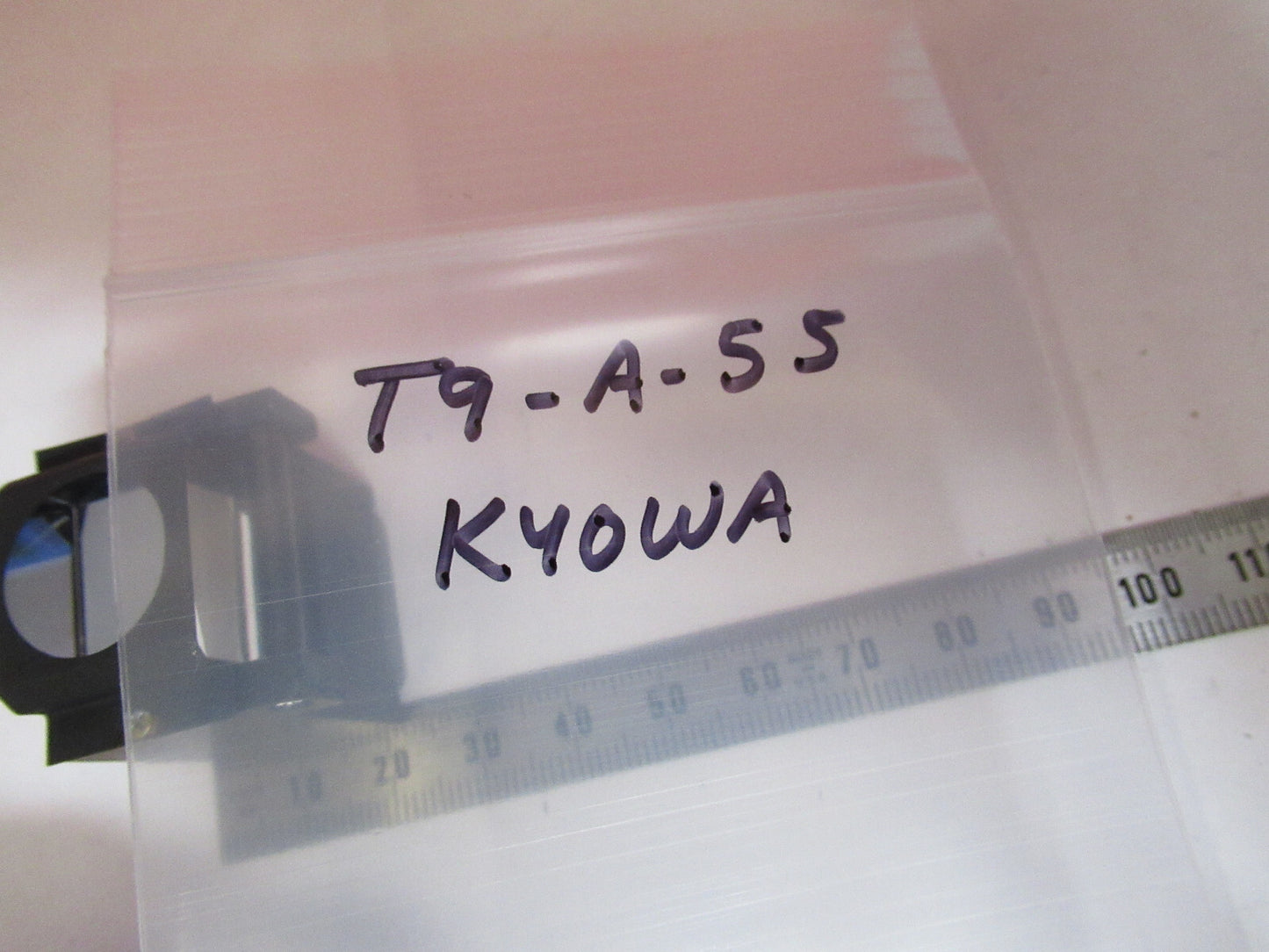 KYOWA JAPAN HEAD GLASS PRISM OPTICS MICROSCOPE PART AS PICTURED T9-A-55