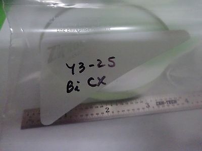 LARGE OPTICAL BI CONVEX LENS LASER OPTICS AS IS BIN#Y3-25