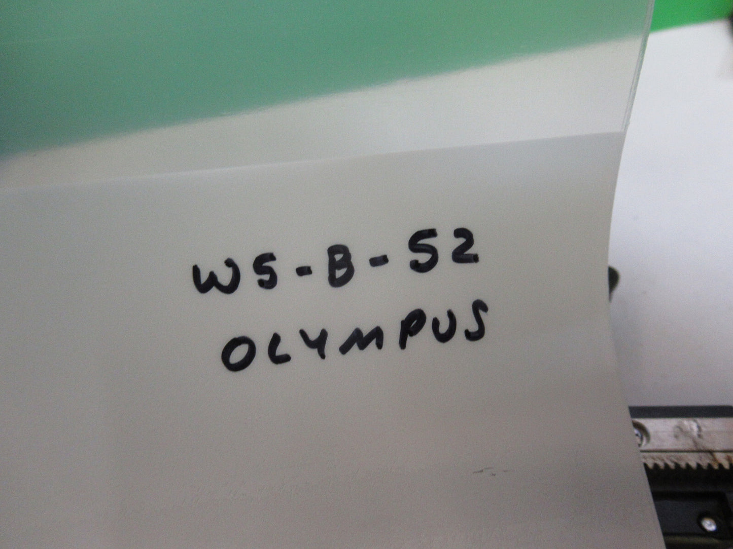 FÜR TEILE OLYMPUS JAPAN BÜHNENCLIPS MIKROSKOPTEIL WIE ABGEBILDET #W5-B-52