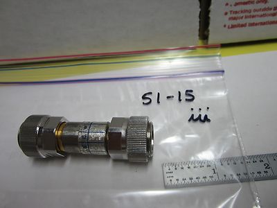 MIDWEST MICROWAVE MODEL 220 18 GHz RF ATTENUATOR FREQUENCY AS IS BIN#51-15