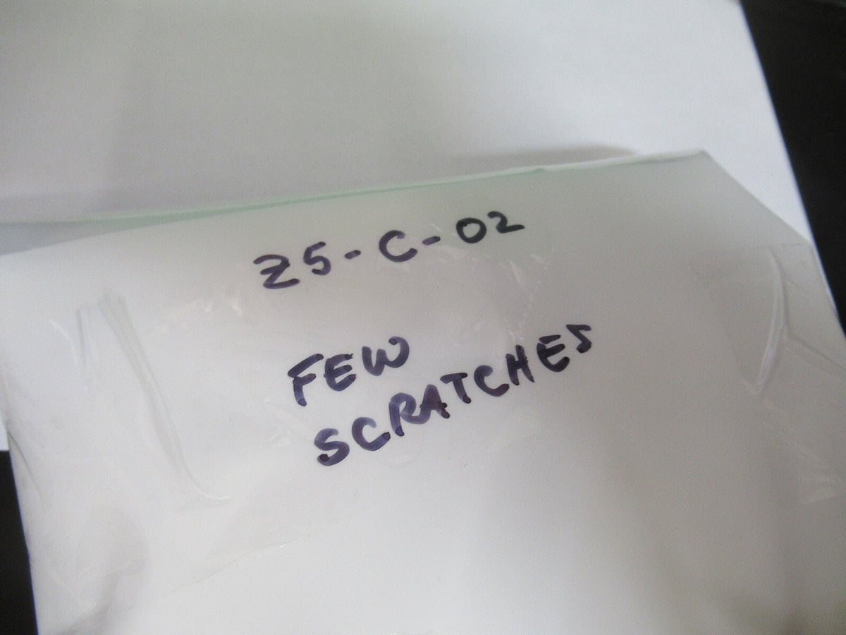 OPTICAL HUGE thick truncated MIRROR (few scratches) OPTICS AS PICTURED &Z5-C-02