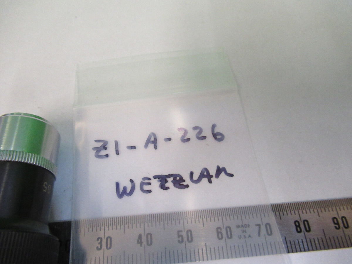 WETZLAR OBJECTIVE 45X LENS OPTICS MICROSCOPE PART AS PICTURED &Z1-A-226