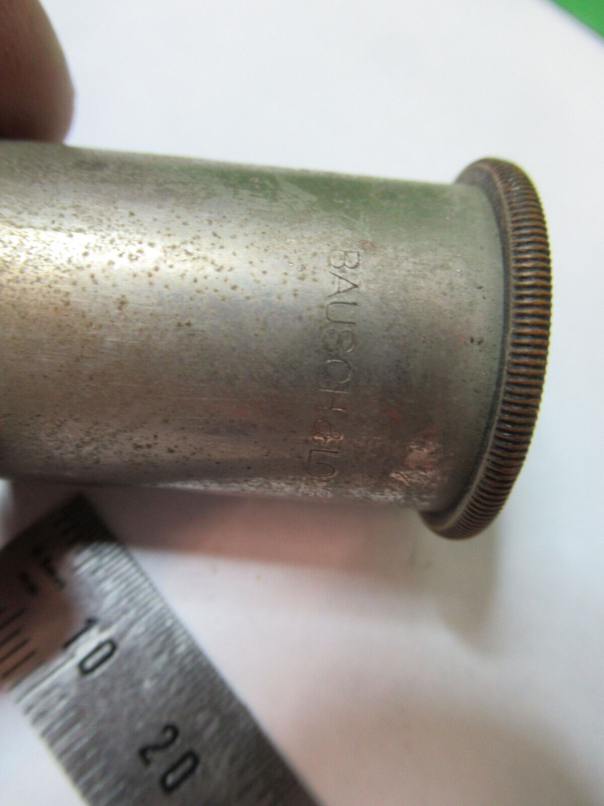 ANTIQUE BAUSCH LOMB EYEPIECE "1" OPTICS MICROSCOPE PART AS PICTURED #H9-C-25
