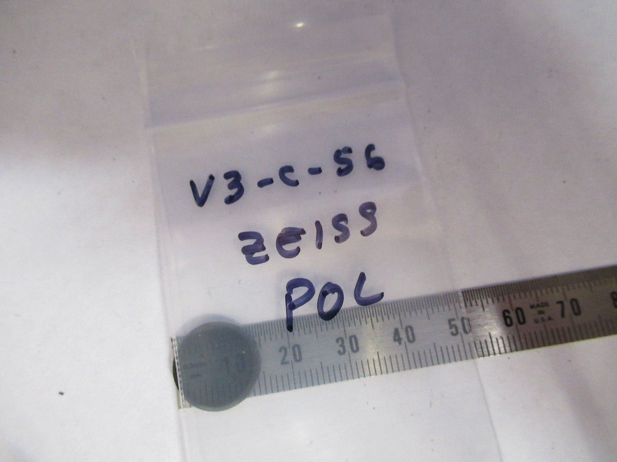 Carl Zeiss AG Germany Polarizer Lens Pol Microscope Part Optics