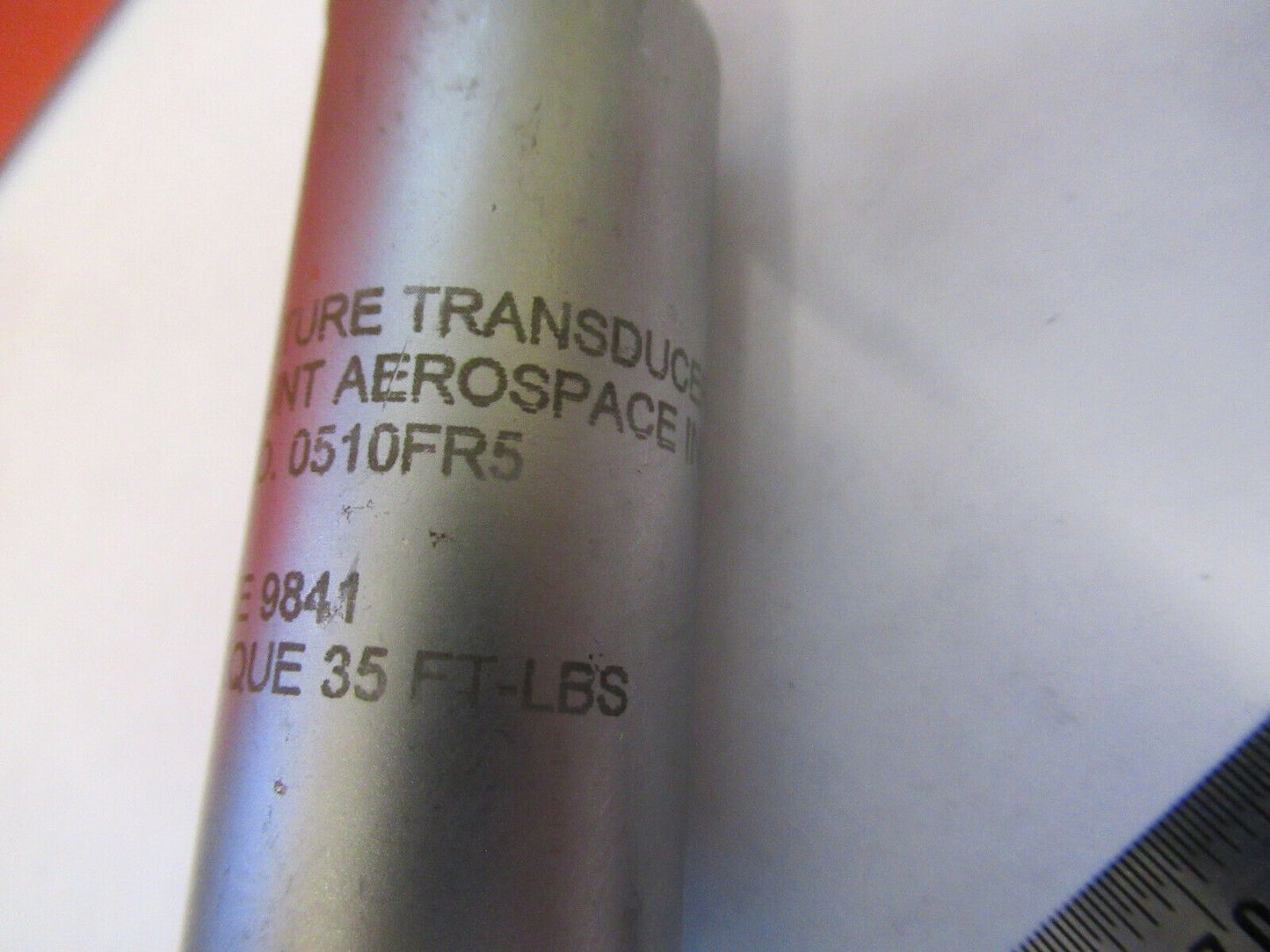 ROSEMOUNT AEROSPACE AIRCRAFT TEMPERATURE SENSOR 0510FR5 AS PICTURED &Q4-A-16