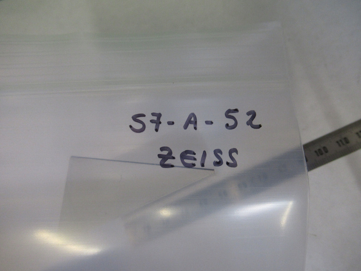 ZEISS GERMANY GLASS PRISM SPLITTER OPTICS MICROSCOPE PART AS PICTURED S7-A-52