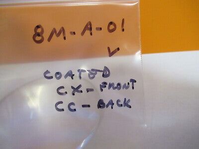 OPTICAL MIL SPEC LARGE CONVEX CONCAVE LENS PRO LASER OPTICS AS PICTURED &8M-A-01