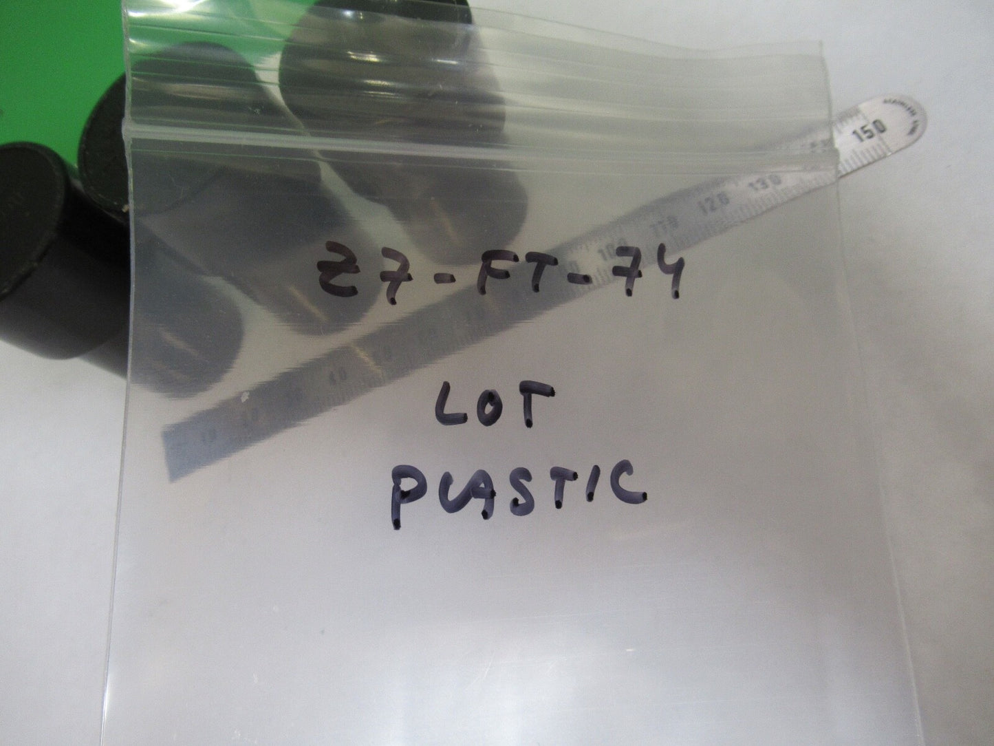 SPENCER AO EMPTY PLASTIC OBJECTIVE CANS MICROSCOPE PART AS PICTURED Z7-FT-74