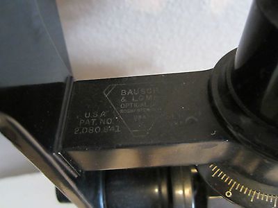 VINTAGE COLLECTABLE BAUSCH LOMB OPTICAL REFRACTOMETER OPTICS AS IS