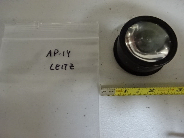 MICROSCOPE PART LEITZ GERMANY ILLUMINATOR LENS OPTICS AS IS #AP-14