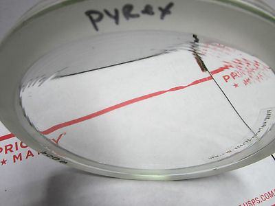Pyrex Sight Glass Window High Pressure Annular Edge