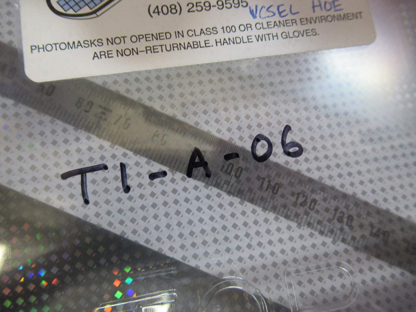 HOETRON MASK PHOTOLITHOGRAPHY VINTAGE COMPONENTS AS PICTURED T1-A-06
