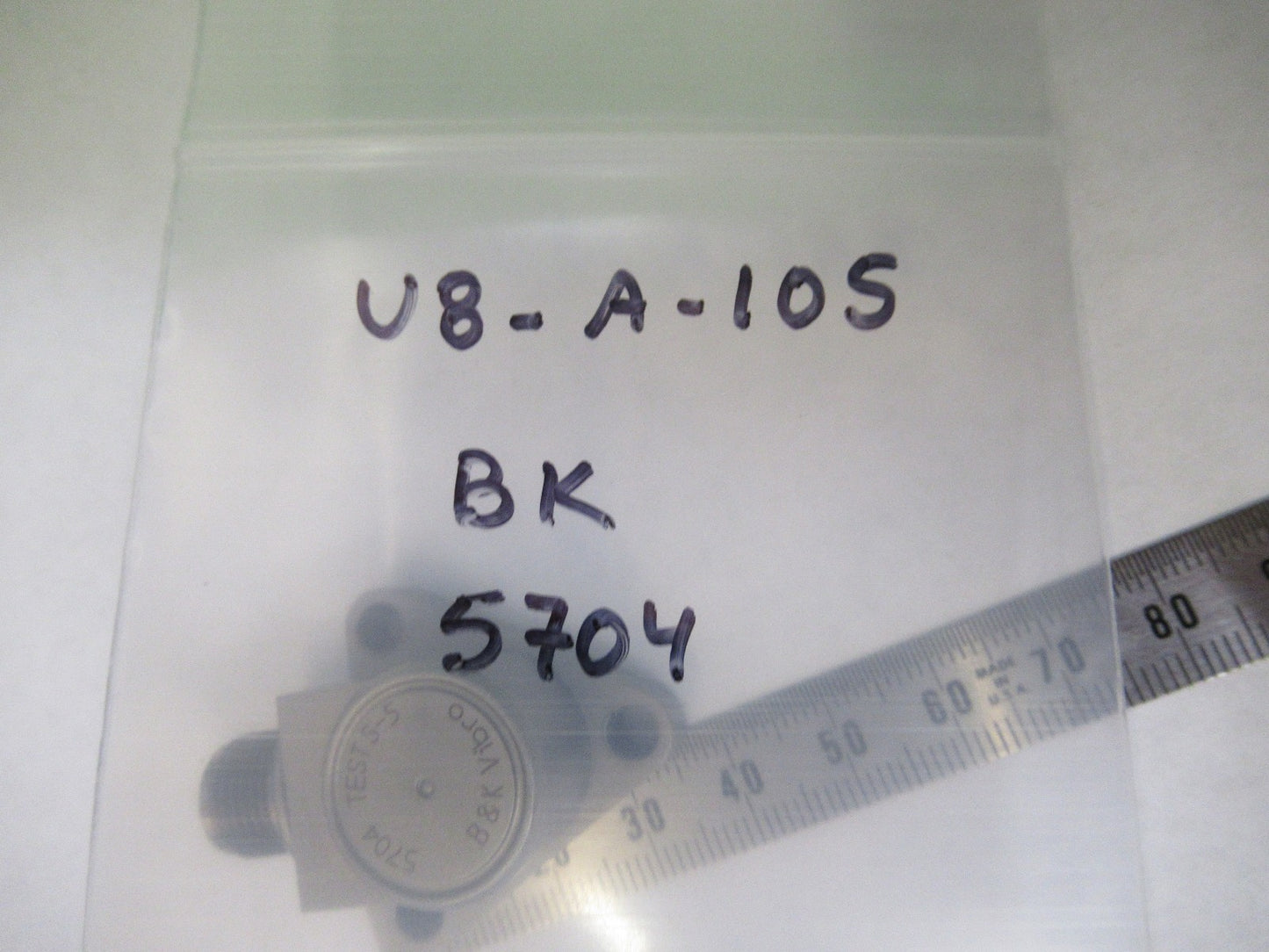 ACCELEROMETER 5704 BRUEL KJAER VIBRO HIGH TEMP VIBRATION SENSOR 10 pC/g U8-A-105