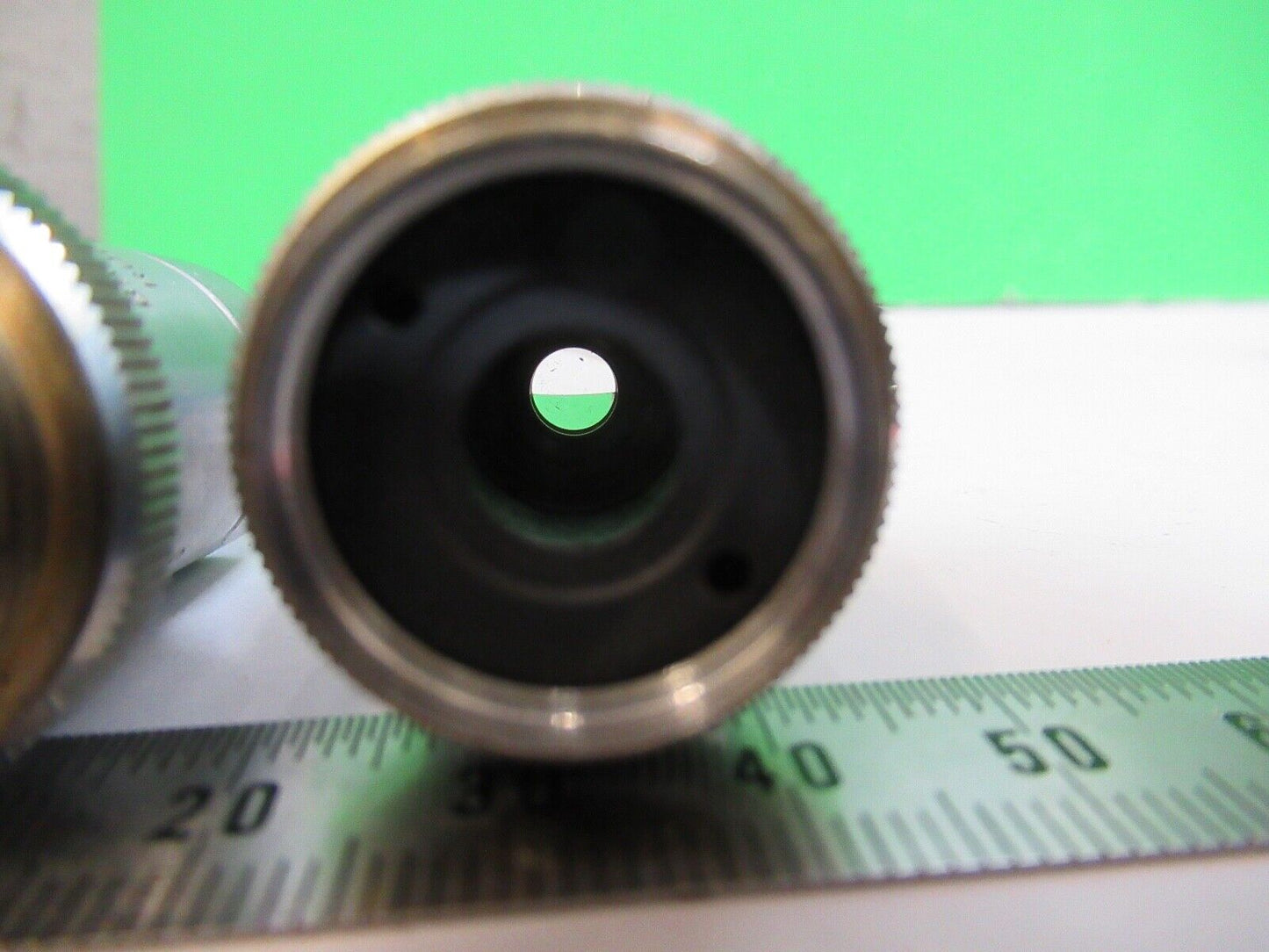 LOT OBJECTIVES BAUSCH LOMB OPTICS MICROSCOPE PART AS PICTURED Q7-B-11