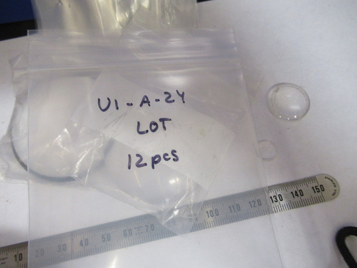 Optical Lot Assorted Lenses Lens 12 Pieces Laser Optics