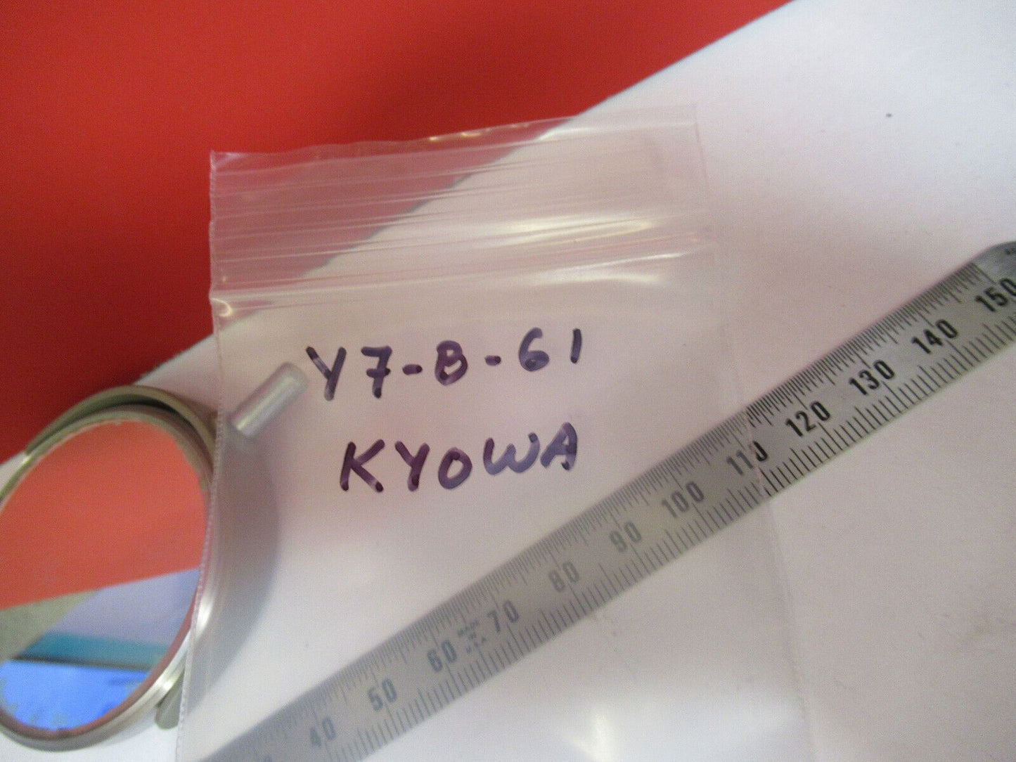 KYOWA JAPAN ANTIQUE MIRROR OPTICS MICROSCOPE PART AS PICTURED Y7-B-61