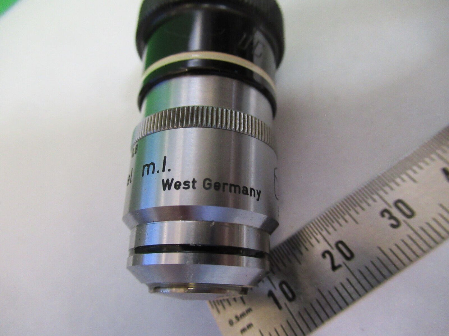 CARL ZEISS GERMANY 100X /160 OBJECTIVE MICROSCOPE PART AS PICTURED &G2-A-30
