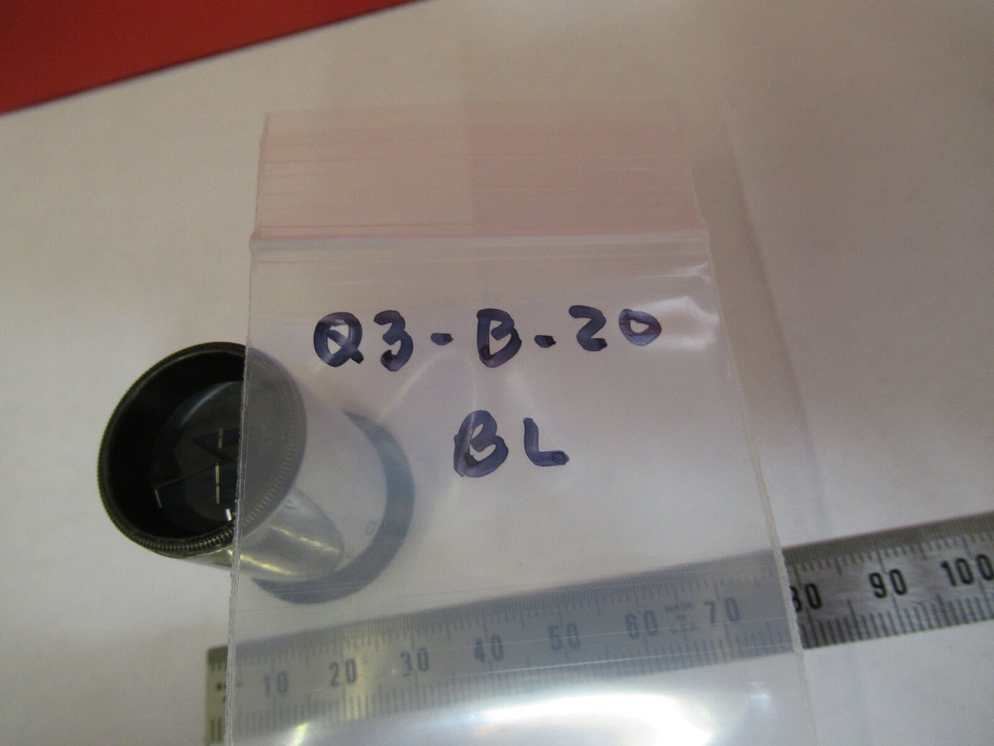 VINTAGE BAUSCH LOMB 10X EYEPIECE OPTICS MICROSCOPE PART AS PICTURED Q3-B-20