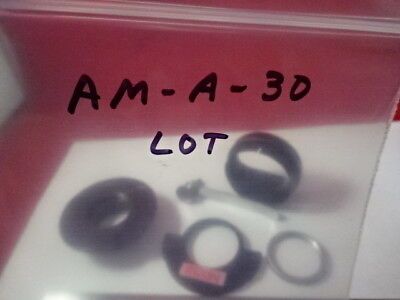 LOT OPTICAL MICROSCOPE PART OPTICS AS PICTURED &AM-A-30