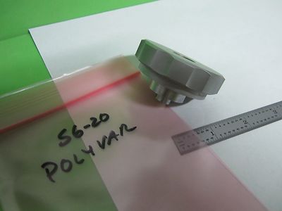 MICROSCOPE PART POLYVAR REICHERT LEICA KNOB AS IS BIN#S6-20